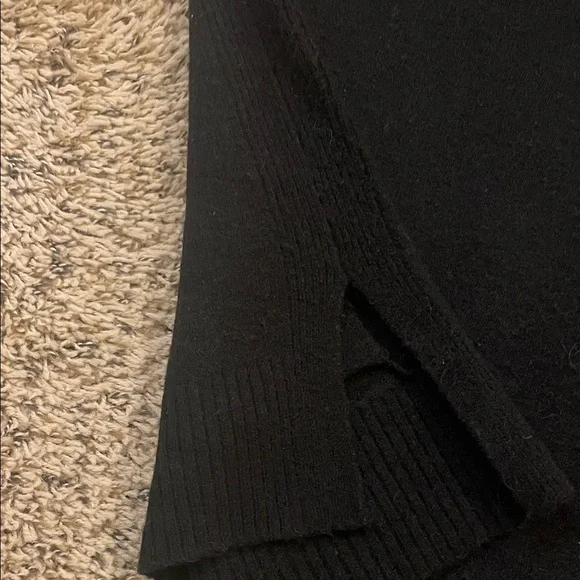 J. Crew Elegant Black V-Neck Sweater - Picture 4 of 4